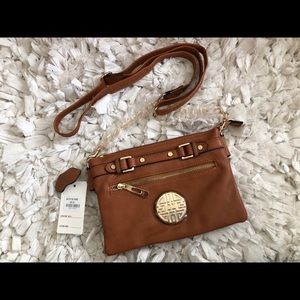 NWT Leather Crossbody